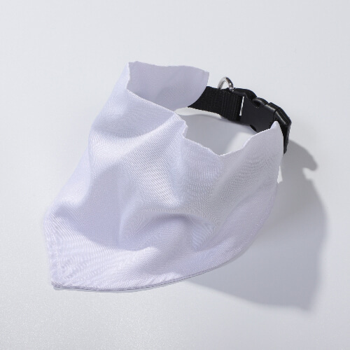 Bandana für Tiere, Schwarzer Riemen, für den Sublimationsdruck