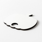 Namensplakette für Becher 480 / 600 / 540 / 750 ml, Hartfaser, Kürbis, für die Sublimation