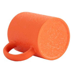 Becher 325 ml mit rissigem Oberflächeneffekt für Sublimation - Orange