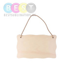 Rahmen, Türschild, 25 x 15 cm, Sperrholz, für den Sublimationsdruck