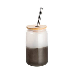Glas 400 ml, Schwarz, Farbwechselnd bei Temperatureinfluss, für die Sublimation