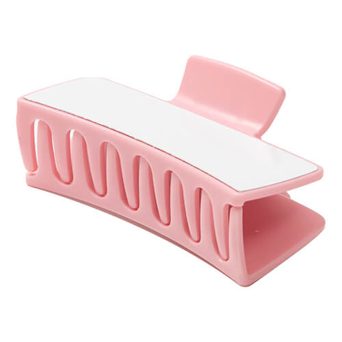 Haarklammer, Rosa, für die Sublimation