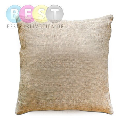 Kissenbezug, Leinen, 50 x 50 cm, für den Sublimationsdruck