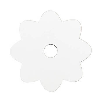 Namensschild für 1200 ml Becher, Hartfaser, Krone, für die Sublimation