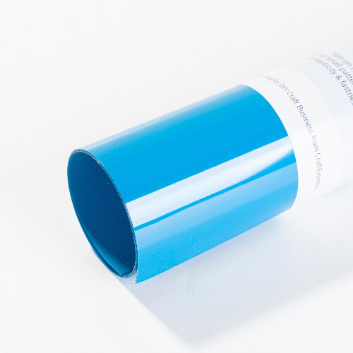 Flex-Folie, Blau, glänzend