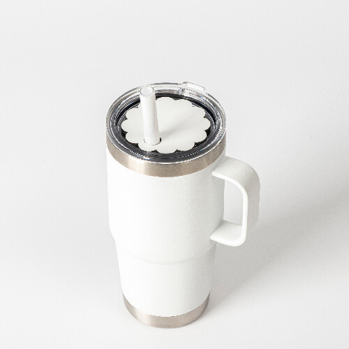 Namensplakette für Becher 480 / 600 / 540 / 750 ml, Hartfaser, Zahnrad, für die Sublimation