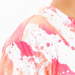 T-Shirt, Cotton-Like Bleached Leopard Dreamy Pink, für den Sublimationsdruck