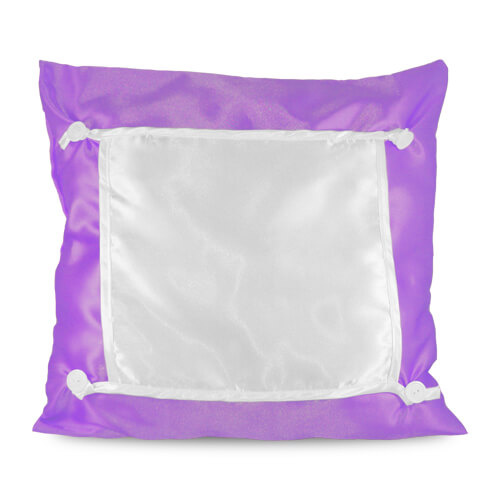 Kissenbezug ECO, 40 x 40 cm, Violett, für den Sublimationsdruck