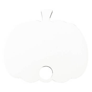 Namensplakette für Becher 780 / 900 / 1050 / 1260 ml, Hartfaser, Kürbis, für die Sublimation