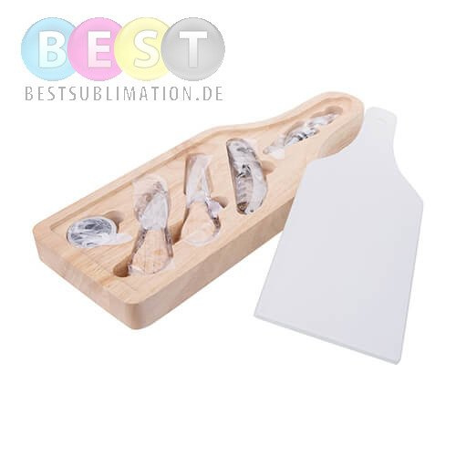 Set für Weine und Käse, für den Sublimationsdruck