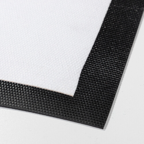 Matte, 85 x 60 cm, Gummi, Schwarz, für den Sublimationsdruck