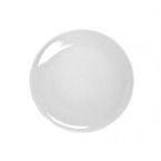 Teller, 36 cm, Keramik, Weiß, mit Standfuß, für den Sublimationsdruck