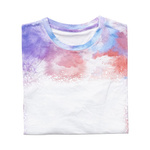 T-Shirt, Cotton-Like Bleached Mist Lavender, für den Sublimationsdruck