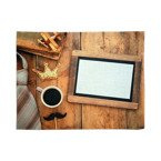 Tischdecke, Leinen, Dad, für den Sublimationsdruck