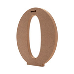 Deko-Buchstabe, "O", MDF, 25 cm, für den Sublimationsdruck