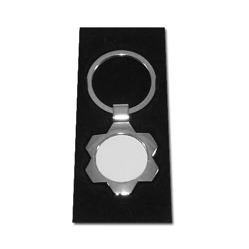 Schlüsselanhänger, Metall, für den Sublimationsdruck