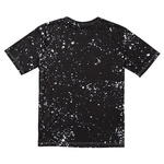 T-Shirt, Cotton-Like Bleached Starry Black, für den Sublimationsdruck