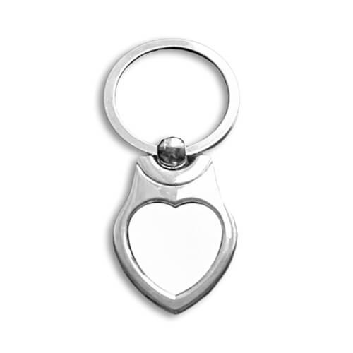 Schlüsselanhänger, Metall, für den Sublimationsdruck