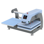 OtterPro Zwei-Stationen-Pneumatik-Flachbettpresse - Blau