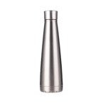 Trinkflasche, Silber, Pyramide, 420 ml, für den Sublimationsdruck