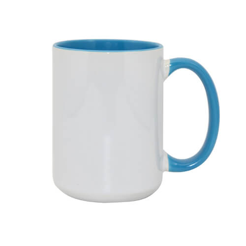 Tasse 450ml MAX, FUNNY,  A+, Hellblau, für die Sublimation