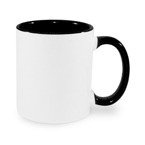 Tasse 330ml FUNNY, ECO, Schwarz, für die Sublimation