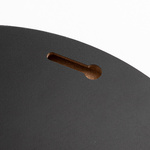 Foto-Rahmen, MDF, schwarzer Rand, ∅ 30,5 cm, für den Sublimationsdruck