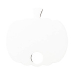 Namensplakette für Becher 480 / 600 / 540 / 750 ml, Hartfaser, Kürbis, für die Sublimation