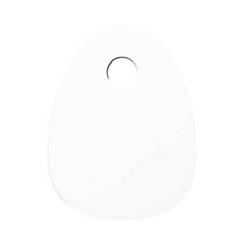 Namensplakette für Becher 780 / 900 / 1050 / 1260 ml, Hartfaser, Ei, für die Sublimation