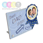 Foto-Rahmen, MDF, 19 x 13,5 cm, für den Sublimationsdruck.