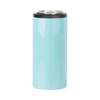 Bierflaschen-Behälter (Cooler), 350 ml, Hellgrün, für den Sublimationsdruck