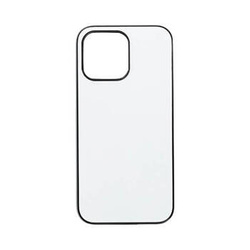 Cover für das iPhone 15 Plus, Kunststoff, Schwarz, für den Sublimationsdruck