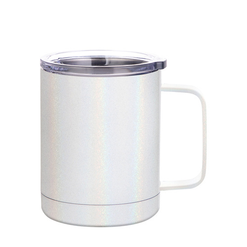 Kaffeebecher, 300 ml, 4 Stück, Weiß, für den Sublimationsdruck.