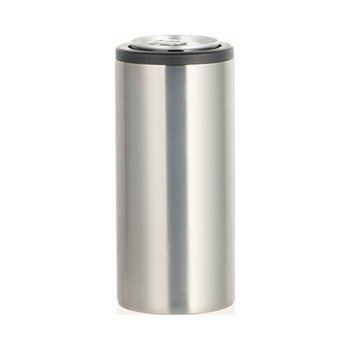 Bierflaschen-Behälter (Cooler), 350 ml, Silber, für den Sublimationsdruck
