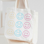 Blatt mit Zirkonia, 9 Smileys, für den Thermotransfer