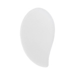 Fußfeile, Glas, Tropfen, für die Sublimation