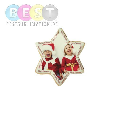 Anhänger, Filz, Großer Stern, für den Sublimationsdruck