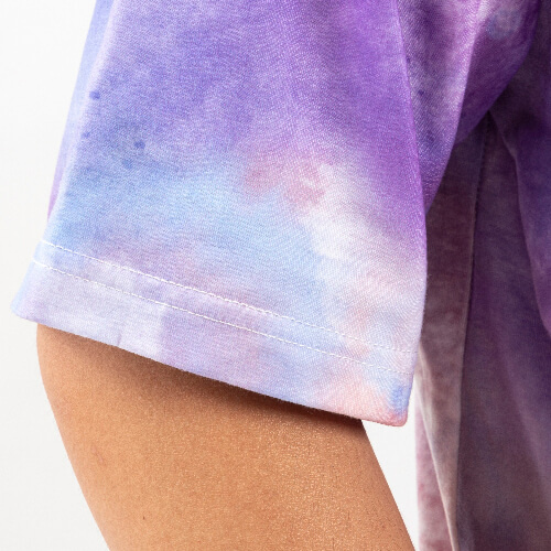 T-Shirt, Cotton-Like Bleached Mist Lavender, für den Sublimationsdruck