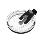 Becher 400 ml, Glas, Satiniert, mit Deckel und Halm, für die Sublimation