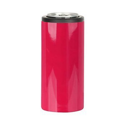Bierflaschen-Behälter (Cooler), 350 ml, Rot, für den Sublimationsdruck