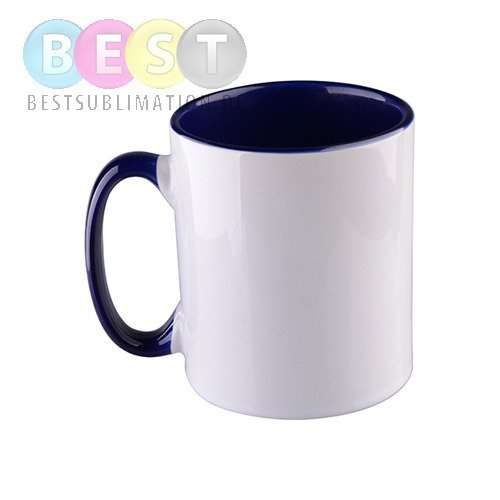 Tasse 300ml, FUNNY,  A+, Dunkelblau, für die Sublimation