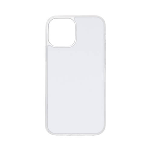 Cover für das iPhone 12 Pro, Gummi, Transparent, für den Sublimationsdruck