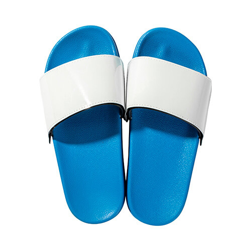 Badelatschen, Blau, für die Sublimation