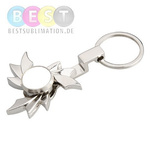 Schlüsselanhänger, Metall, Spinner, "Hot Wheel", für den Sublimationsdruck