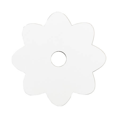 Namensschild für 1200 ml Becher, Hartfaser, Krone, für die Sublimation