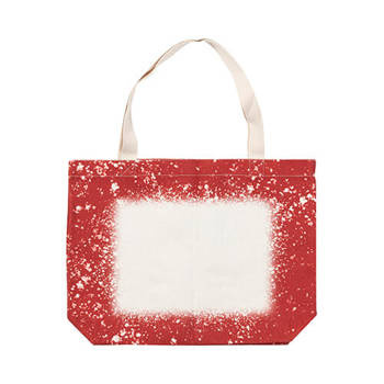 Tasche, Bleached Starry Red, für den Sublimationsdruck