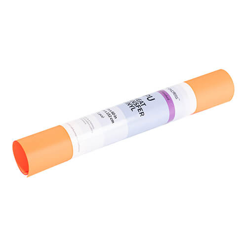 Flex-Folie, Neon-Orange, matt