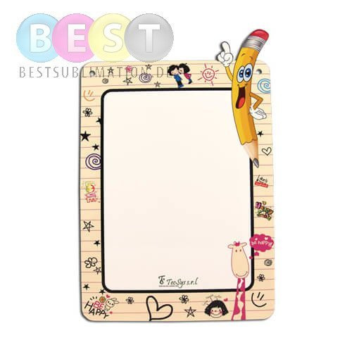 Foto-Rahmen, MDF, Bleistift, für den Sublimationsdruck.