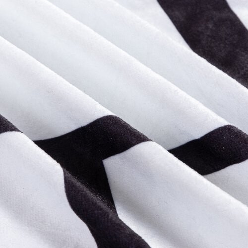 Plüschdecke, 80 x 50 cm, mit Feldern für Fotos, 9 Paneele, für den Sublimationsdruck