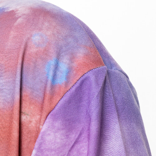 T-Shirt, Cotton-Like Bleached Mist Lavender, für den Sublimationsdruck